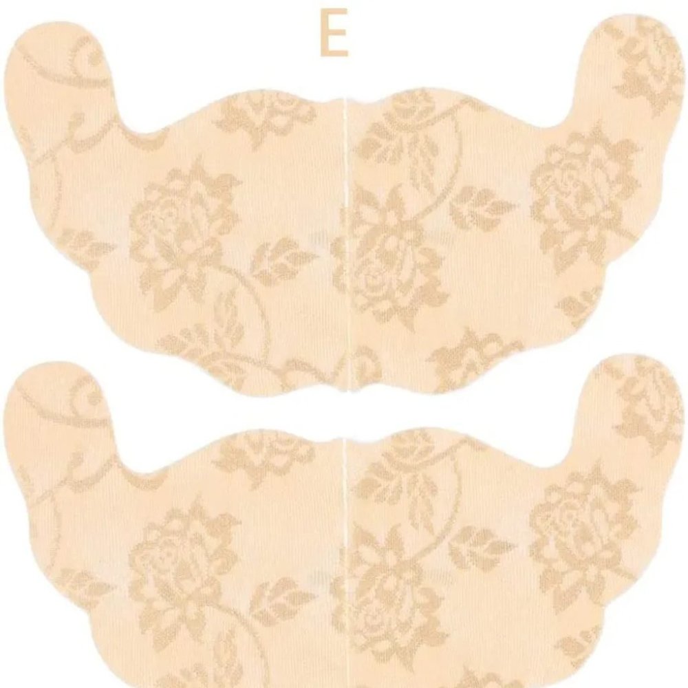 Different Shapes Nipple Breast Stickers (6 Pairs)Disposable Bra Pad Adhesive